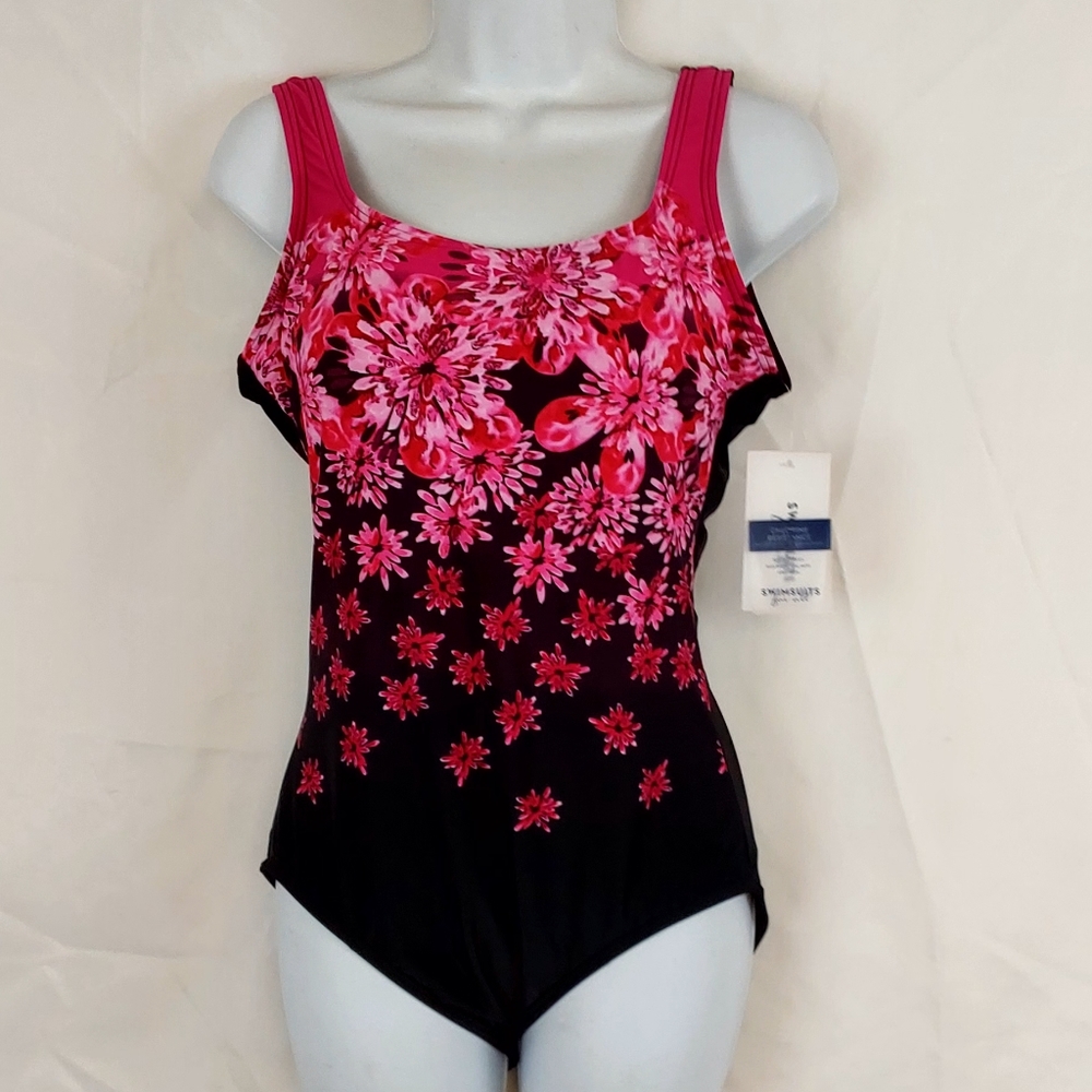 *Swimsuits For All Chlorine Resistant Tank One Piece Swimsuit - Picture 2 of 10
